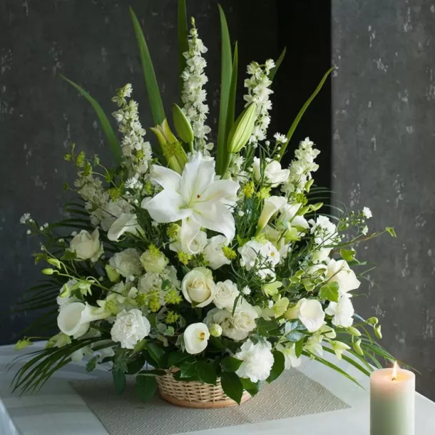 Élégance composition florale